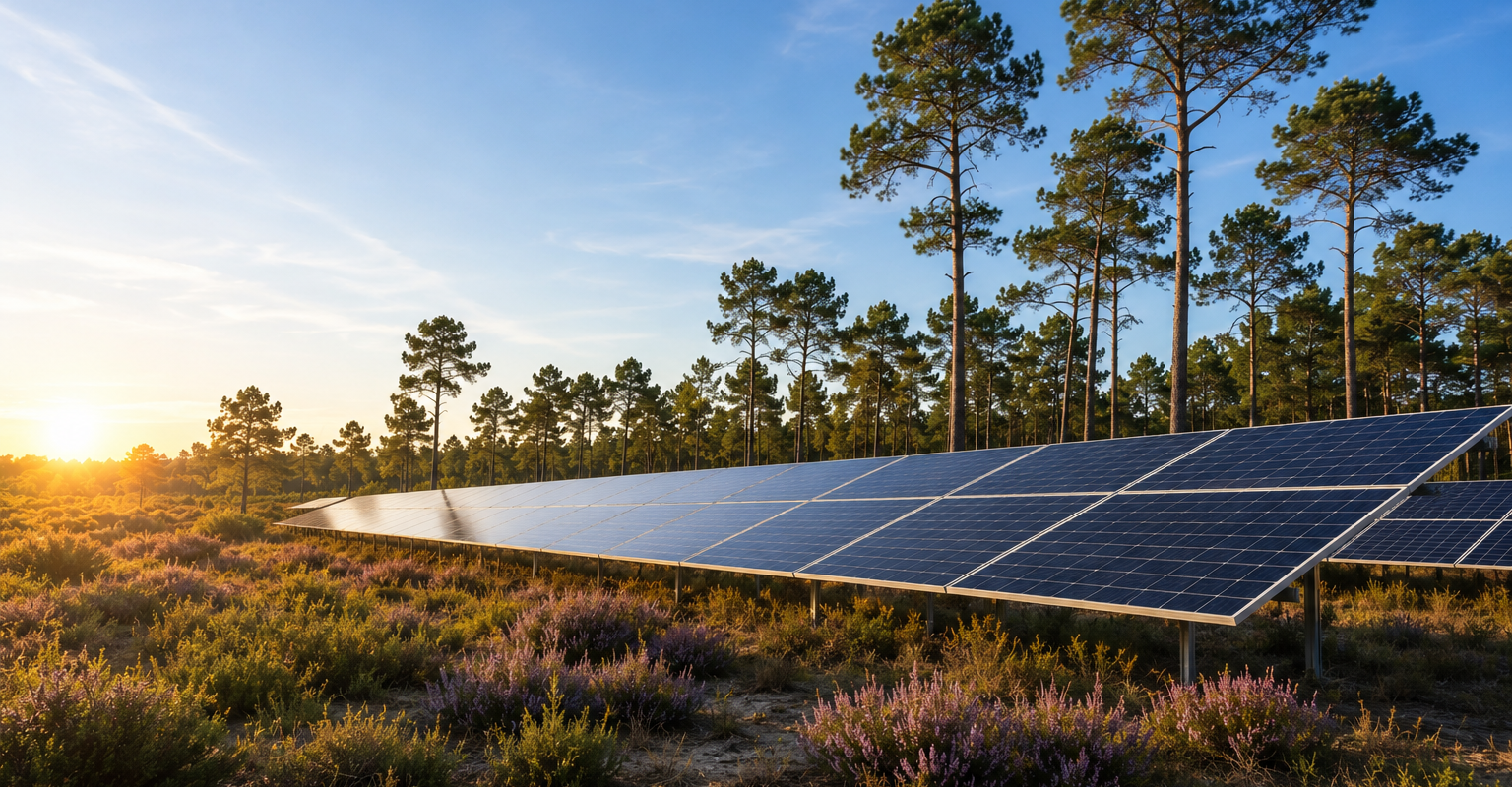 Agrivoltaïsme et photovoltaïsme dans les Landes