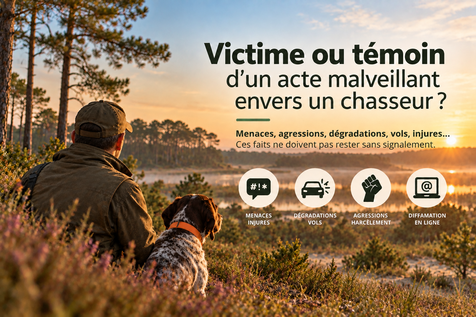 signaler acte malveillant