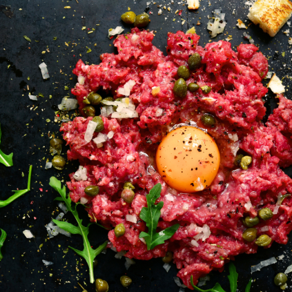 Recette de gibier: Tartare de chevreuil