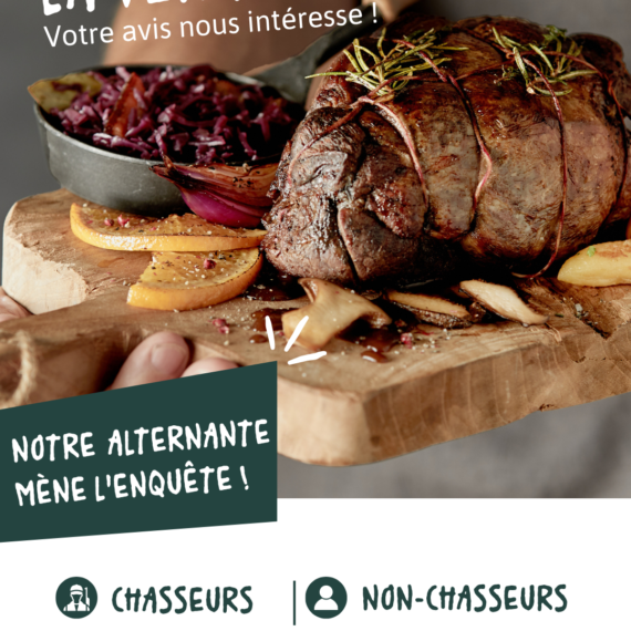 NOTRE ALTERNANTE MÈNE L’ENQUÊTE SUR LA VENAISON !