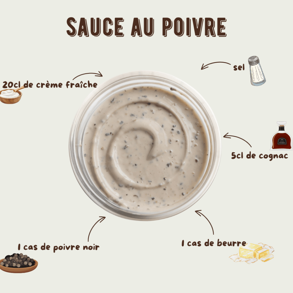 sauce au poivre