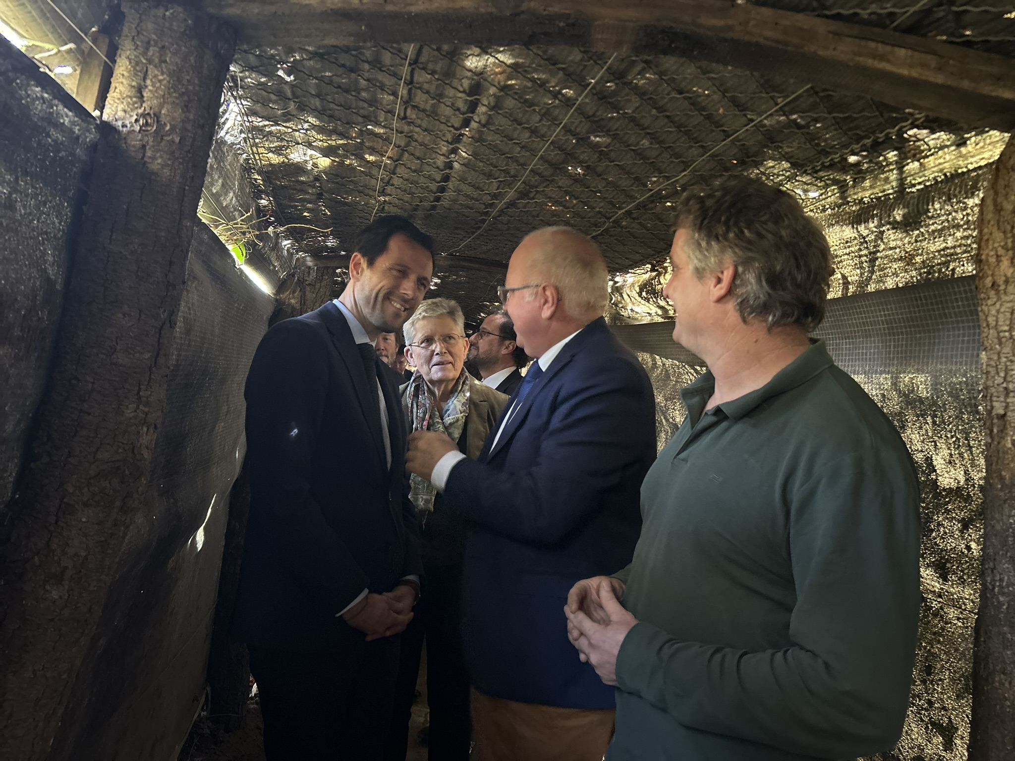 Visite de Mathieu Lefèvre dans les Landes : une journée d’échanges autour des chasses traditionnelles